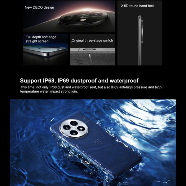 oneplus 13 waterproof dustproof ip68 design