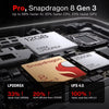 13R Global Version Smartphone 12GB 256GB Snapdragon 8 Gen 3 120Hz Display 6000Mah Battery 80W SUPERVOOC Bluetooth 5.4